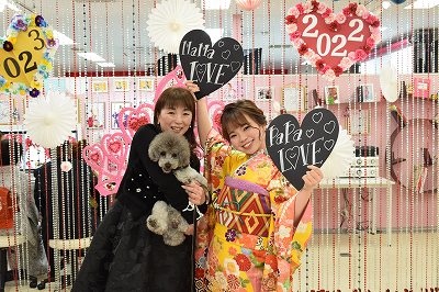 前撮り　振袖　TAKAZEN心斎橋店