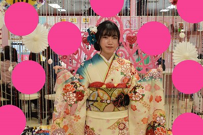 前撮り　振袖　TAKAZEN心斎橋店