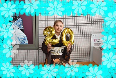 成人式　前撮り撮影会　振袖レンタル