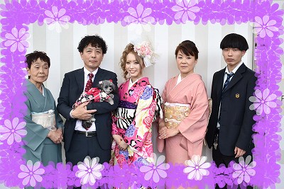 成人式　卒業式　振袖　袴　前撮り