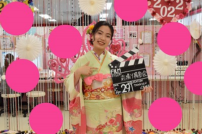 前撮り　振袖　TAKAZEN心斎橋店