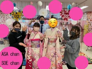 TAKAZEN心斎橋店　振袖　コーディネイト