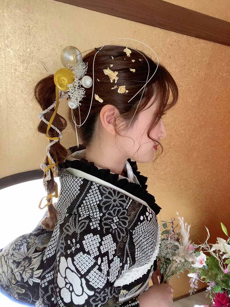 注目～～✨✨✨新作ヴィンテージ振袖撮影しました♡
