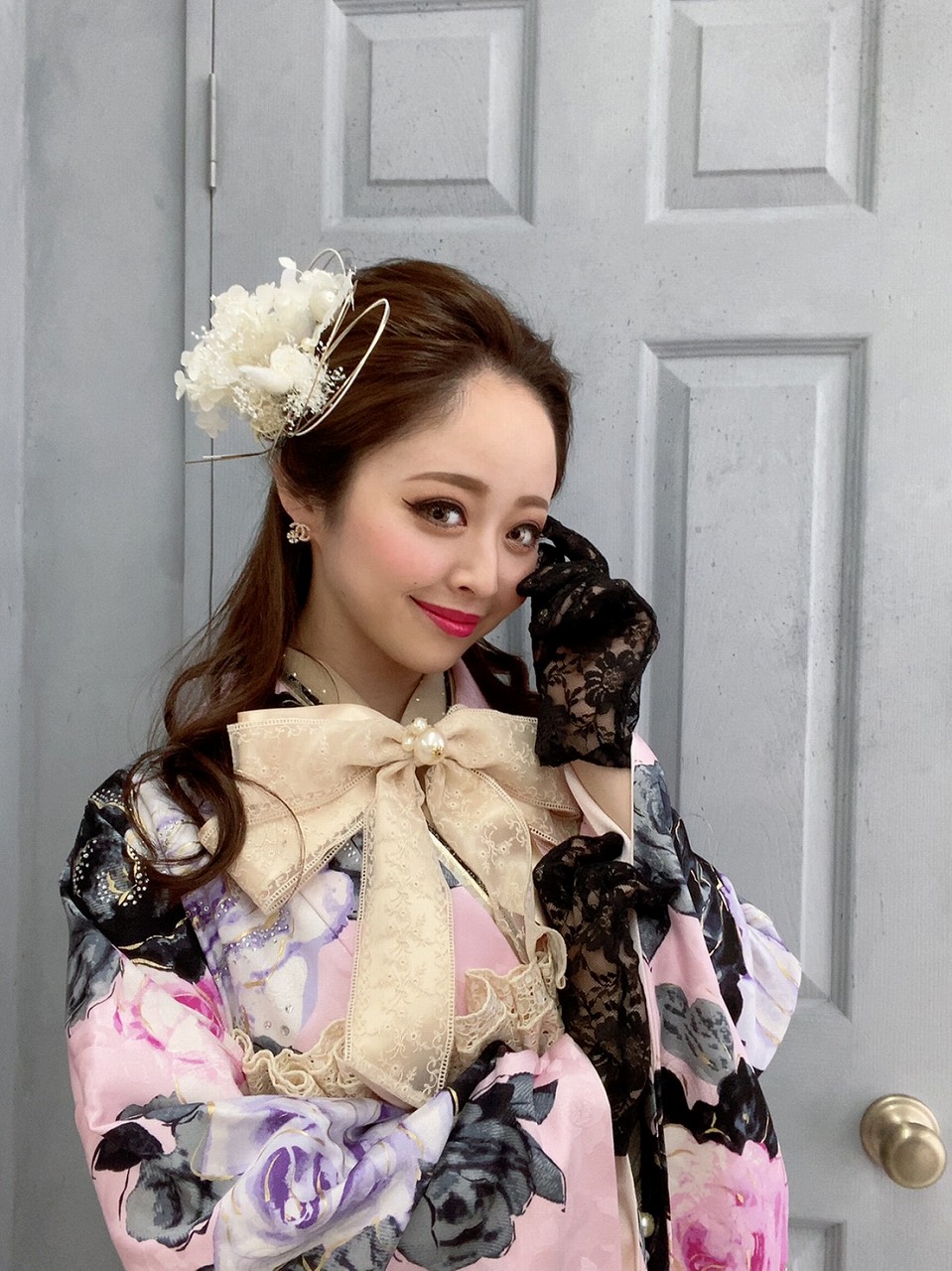 キラキラ振袖も新しいコーディネートでご提案♪