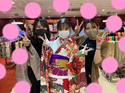 ♡28日　大阪梅田で可愛いお振袖姫ちゃん♡