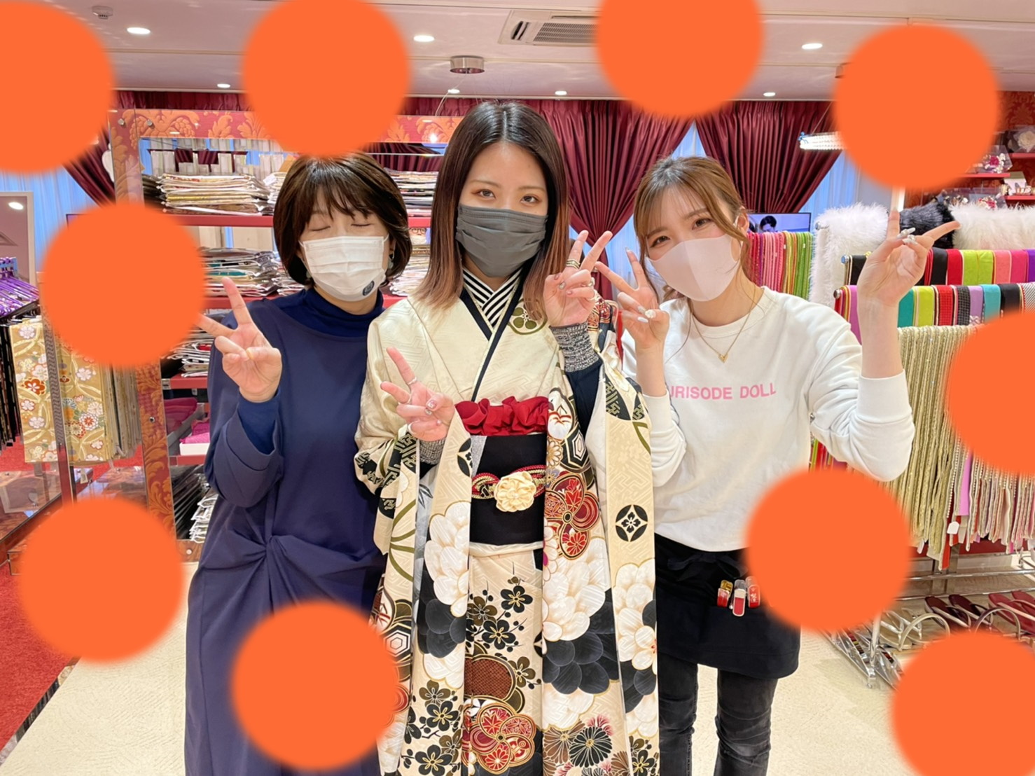 ♡１０日　大阪梅田成人式お振袖レンタル姫ちゃん♡