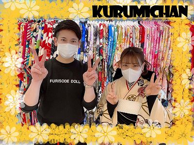 ♡7日　レトロ古典柄の振袖姫ちゃん♡