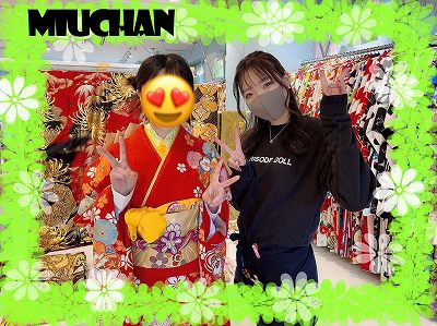 ♡10日　本日ご来店のカワイイ振袖姫ちゃん♡