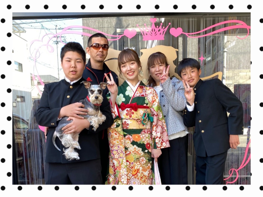 成人式　卒業式　振袖　袴　前撮り
