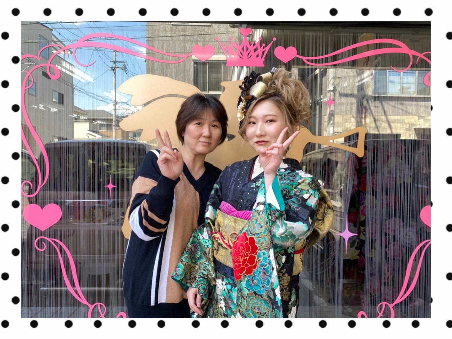 成人式　卒業式　振袖　袴　前撮り