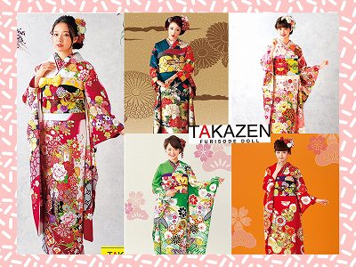 ♥9日　王道かわいい古典柄のお振袖♥