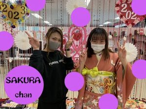 TAKAZEN心斎橋店　持ち込みショット　振袖　コーディネイト