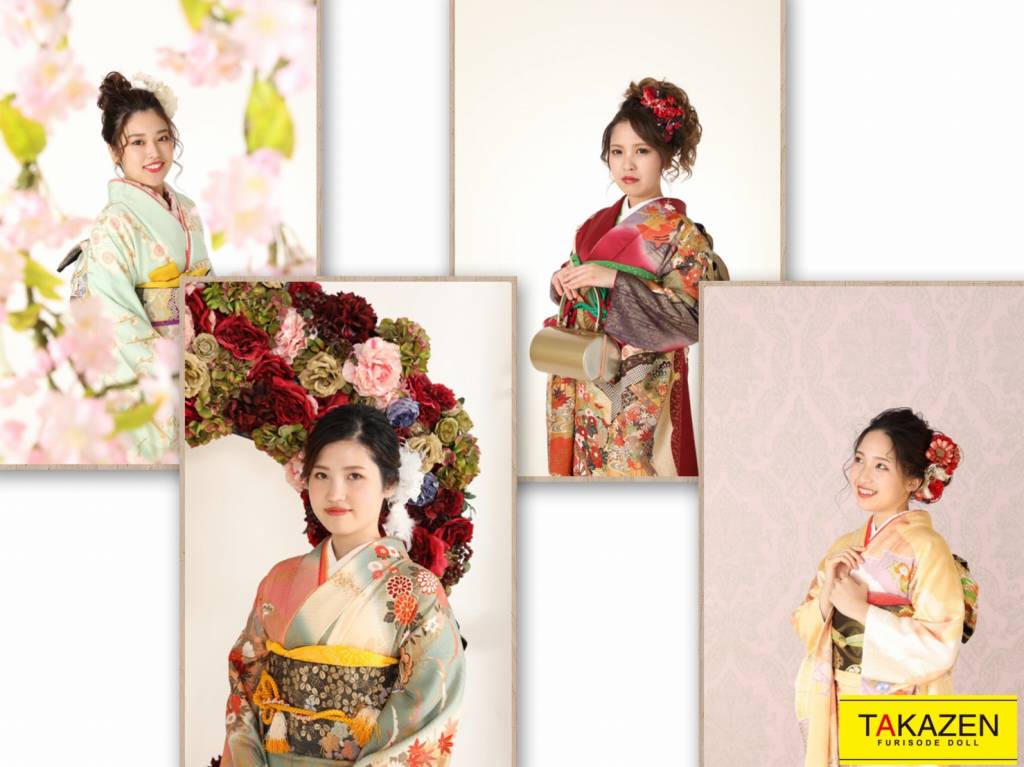 TAKAZEN 神戸 三宮 元町 ママ振袖 アレンジ 成人式 前撮り 安い