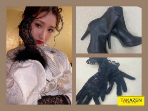 TAKAZEN　タカゼン　神戸　三宮　アンティーク　ヴィンテージ　レース　振袖