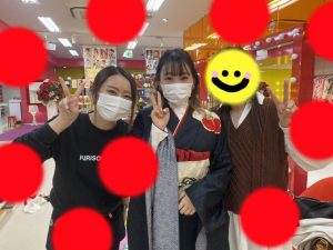 TAKAZEN　タカゼン　神戸　三宮　元町　振袖　成人式　シンプル　カワイイ