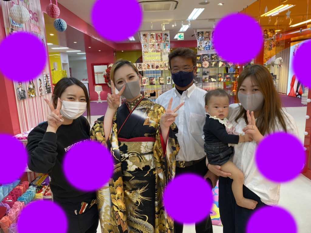 ♡22日　龍のお振袖でキラキラかっこいいド派手な振袖姫ちゃん♡