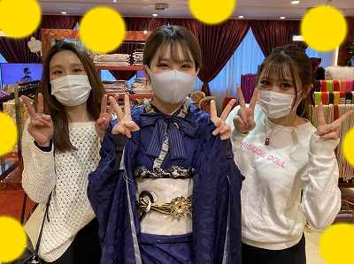 ♡５日　大阪梅田で大人気ヴィンテージレトロお振袖姫ちゃん♡