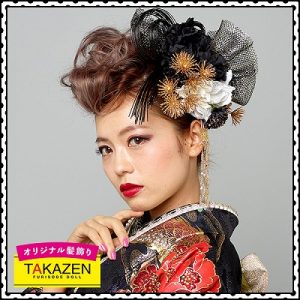TAKAZEN　堺店　かっこいい　派手　豪華　髪飾り
