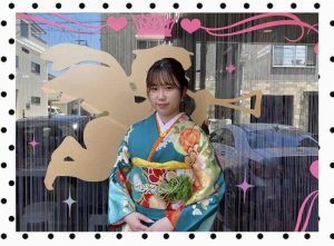 振袖　レンタル　可愛い