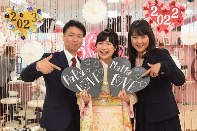 前撮り　振袖　TAKAZEN心斎橋店