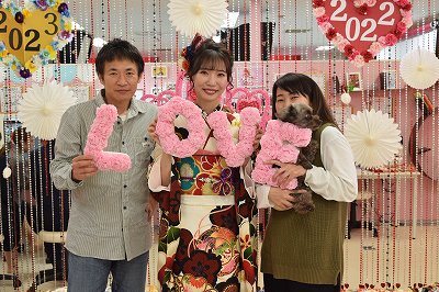 前撮り　振袖　TAKAZEN心斎橋店