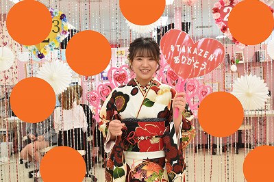 前撮り　振袖　TAKAZEN心斎橋店