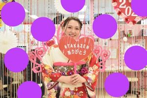 前撮り　振袖　TAKAZEN心斎橋店