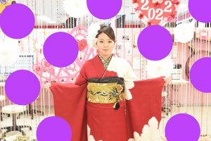 前撮り　振袖　TAKAZEN心斎橋店