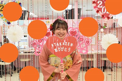 前撮り　振袖　TAKAZEN心斎橋店