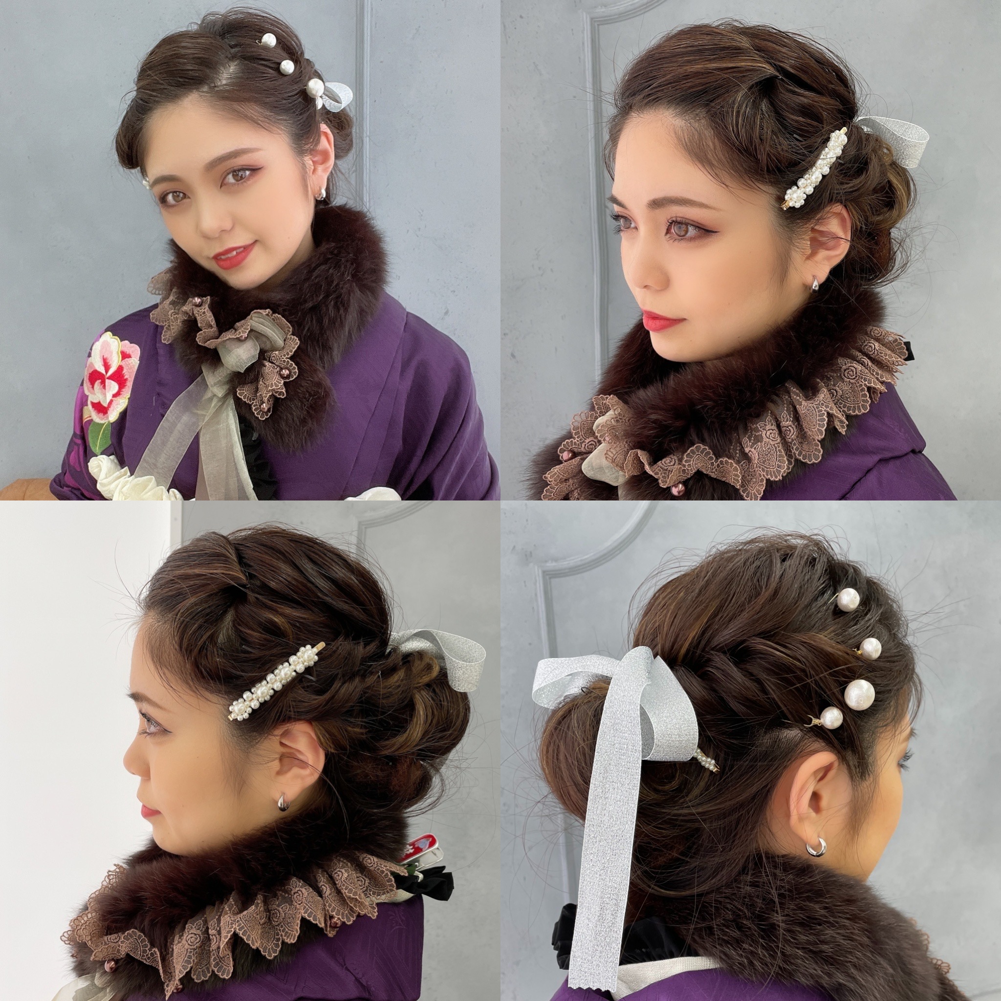 とってもカワイイ成人式ヘアアレンジ💖