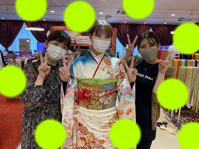 ♡24日　大阪梅田で！2022年成人振袖姫ちゃん♡