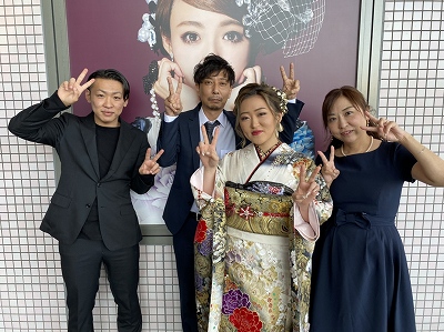 成人式　振袖　前撮り