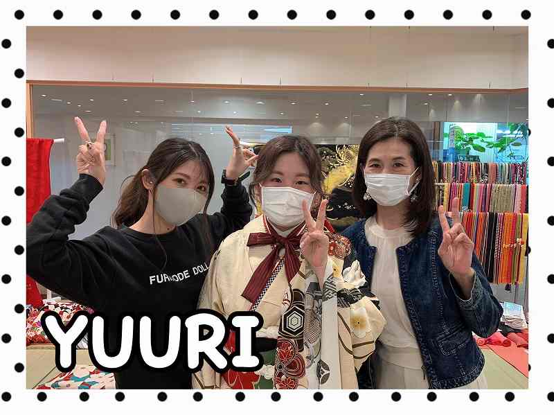 1日♡【和歌山】和歌山の展示会♡玉城ティナちゃんのお振袖姫ちゃん♡