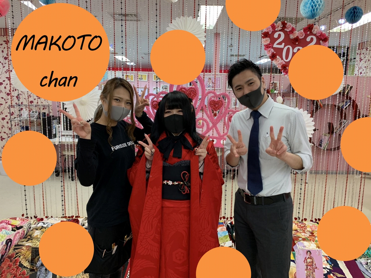 ♡30日　なんばのカワイイお振袖姫ちゃんたち【TAKAZEN心斎橋店】♡