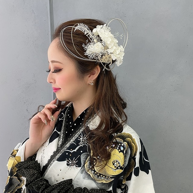 大人可愛いヘップバーンのお振袖☆☆