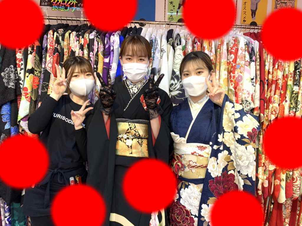 ♡23日　お友達同士のイマドキカワイイお振袖姫ちゃん♡