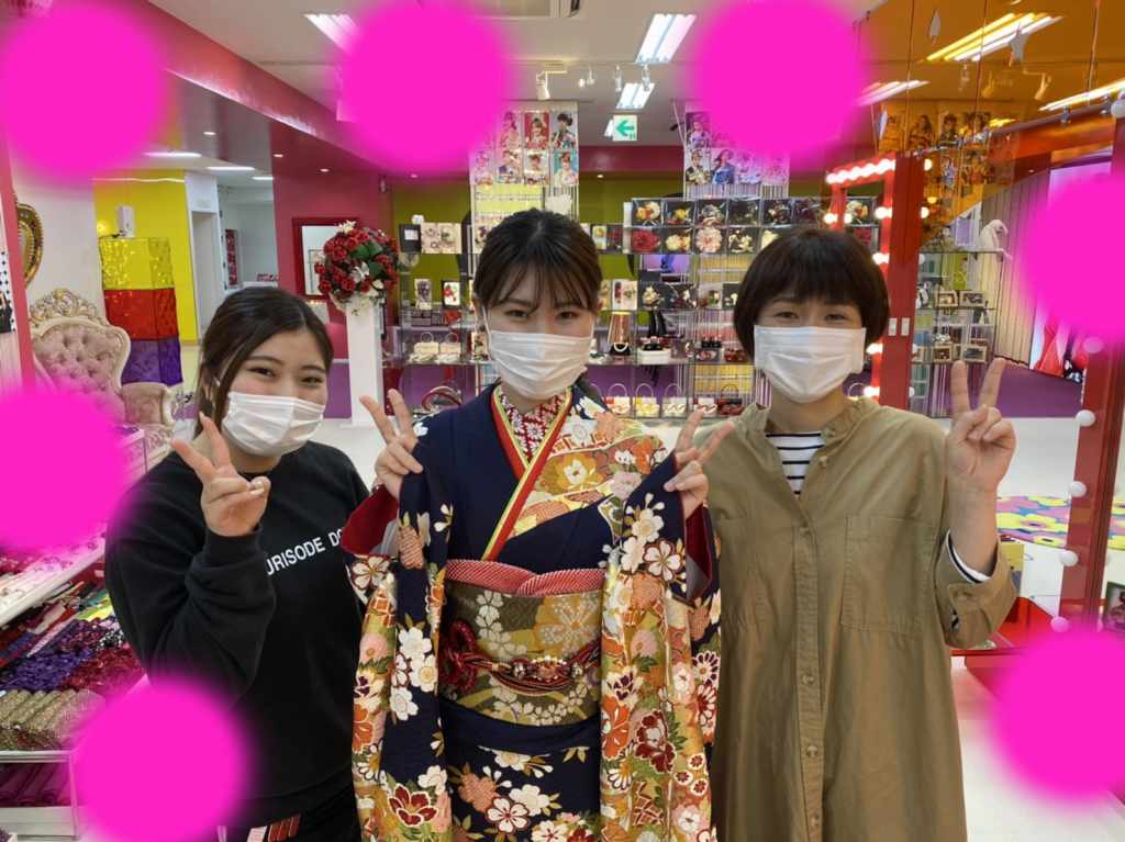 古典柄　振袖　TAKAZEN　タカゼン　神戸　三宮　元町