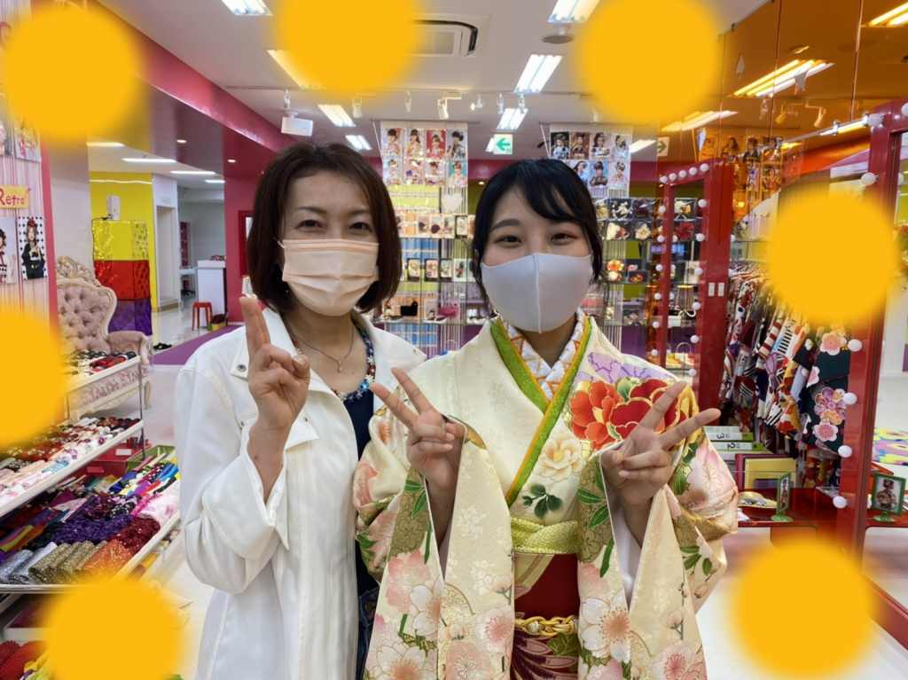 古典柄　TAKAZEN　神戸　三宮　元町　振袖　可愛い　