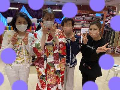 ♡23日　大阪梅田でレトロ古典姫ちゃん♡