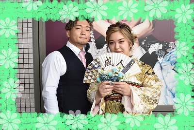 前撮り撮影会　成人式前撮り　振袖レンタル