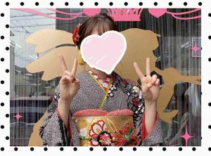 振袖　レンタル　かわいい
