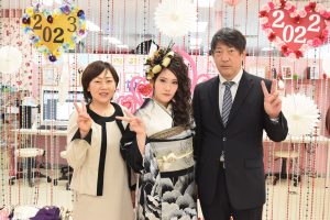 前撮り　振袖　TAKAZEN心斎橋店