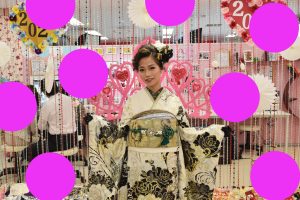 前撮り　振袖　TAKAZEN心斎橋店