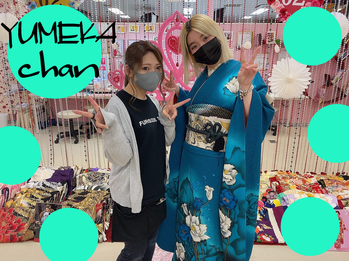 ♡27日　なんばのかわいいお振袖&袴姫ちゃん☆TAKAZEN心斎橋店♡