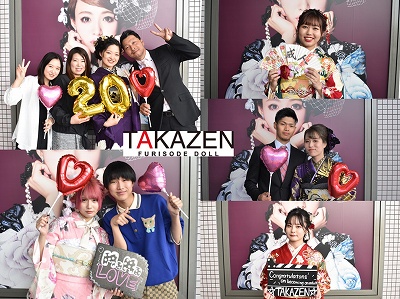 ♥9日　【大阪堺】TAKAZENの前撮り撮影会オフショット♥