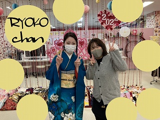 ♡なんばのかわいいお振袖姫ちゃん☆TAKAZEN心斎橋店♡