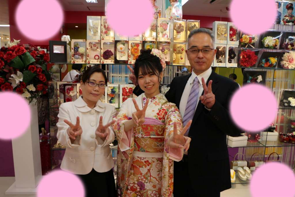 ♡27日　【TAKAZEN神戸店】成人式前撮り姫ちゃん♡