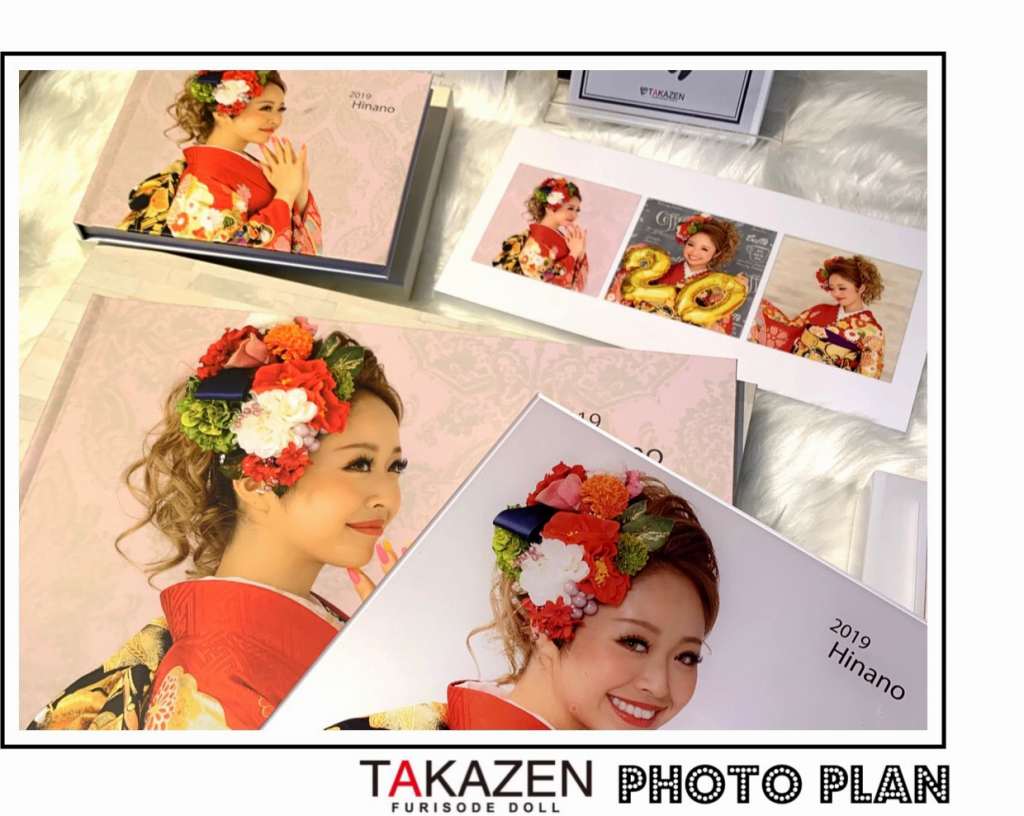 TAKAZEN　アルバム　データ　神戸　前撮り撮影会　写真撮影　キラキラ　振袖　成人式　レンタル