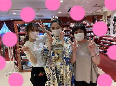 ♡14日　大阪梅田でお振袖姫ちゃん♡
