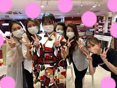 ♡23日　大阪梅田でレトロ古典お振袖姫ちゃん♡